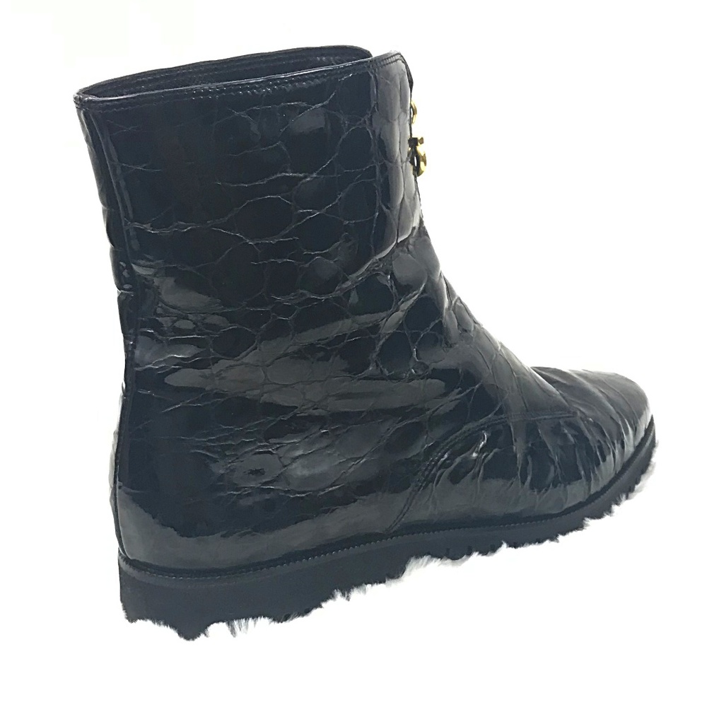Salvatore Ferragamo Croc Booties - Picture 5 of 8